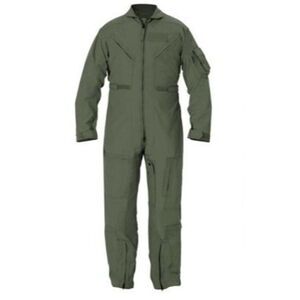 U.S.M.C. ISSUE COMBAT COVERALLS VEHICLES CREWMAN SZ 42 R GREEN